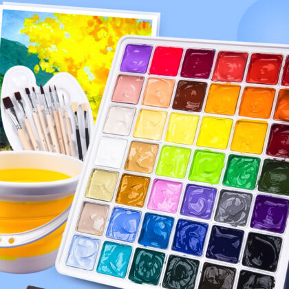24 Colors Professional Watercolor Paints Set
