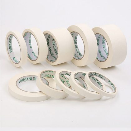 Masking Tape White Color Painting Shelter Decoration Roll