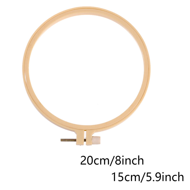 Embroidery Hoop Cross Stitch Kit Needle Punch DIY